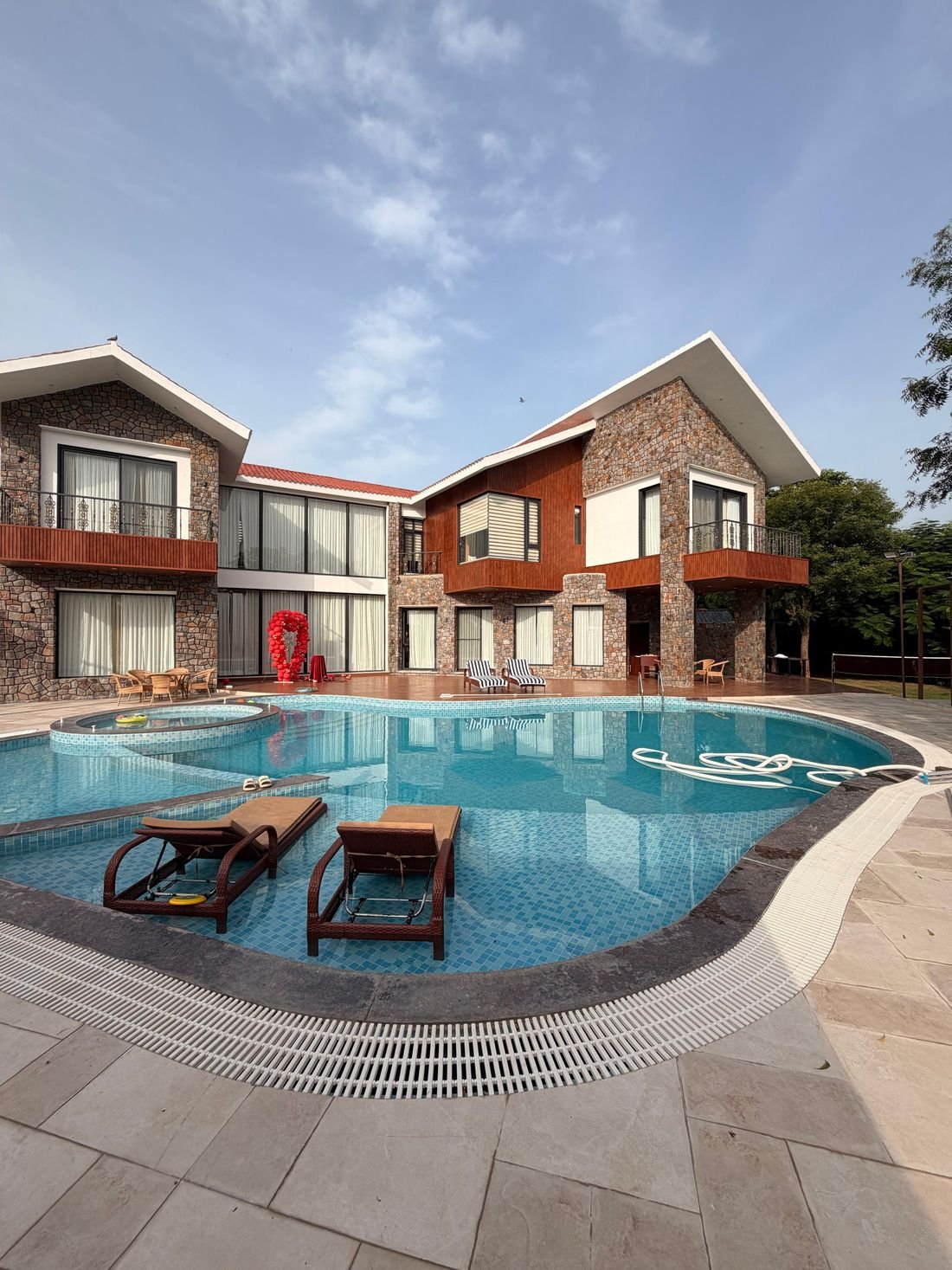 The lagoon pool and villa at Palmwood Hills — 2
