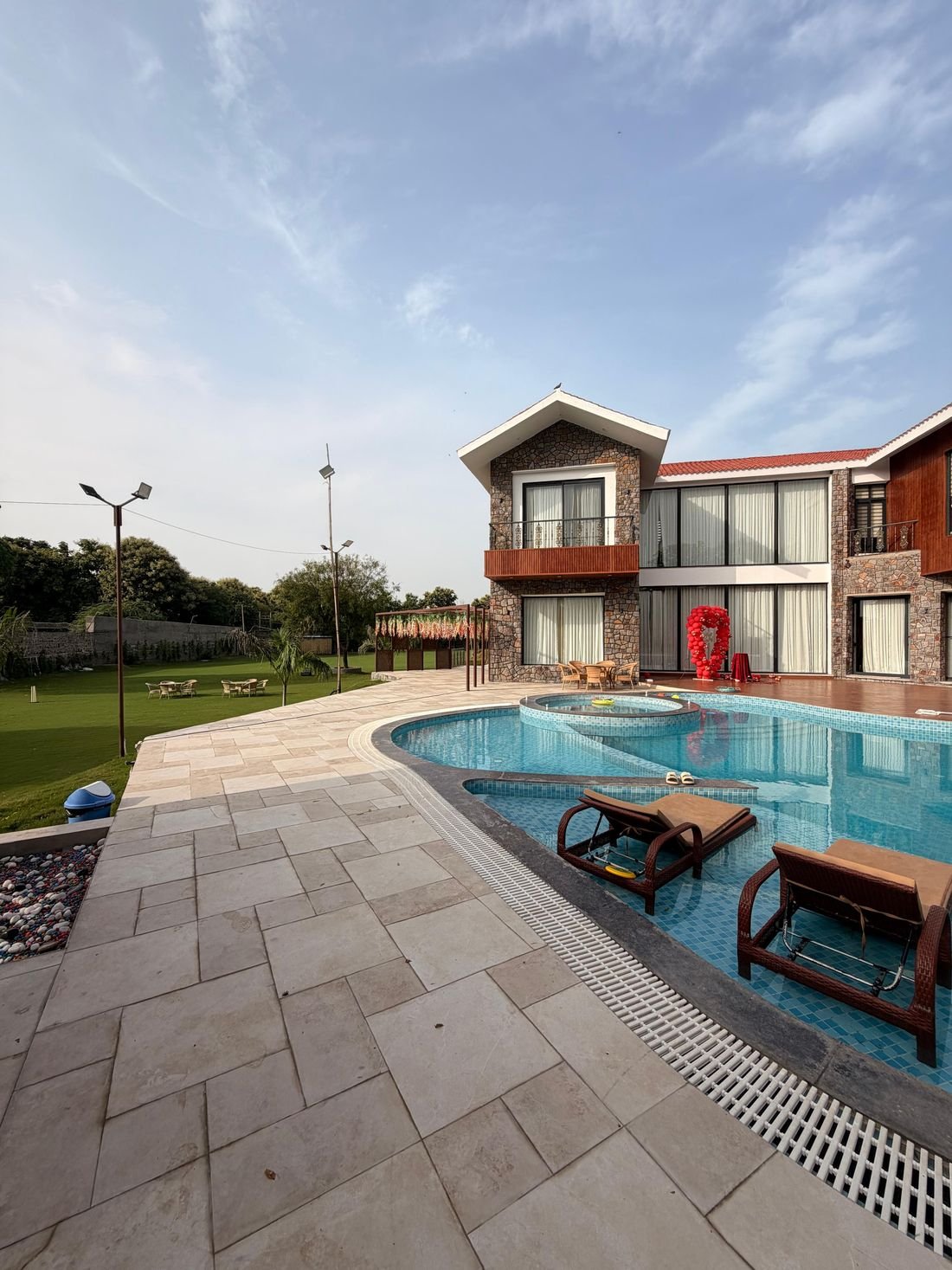 The lagoon pool and villa at Palmwood Hills — 6